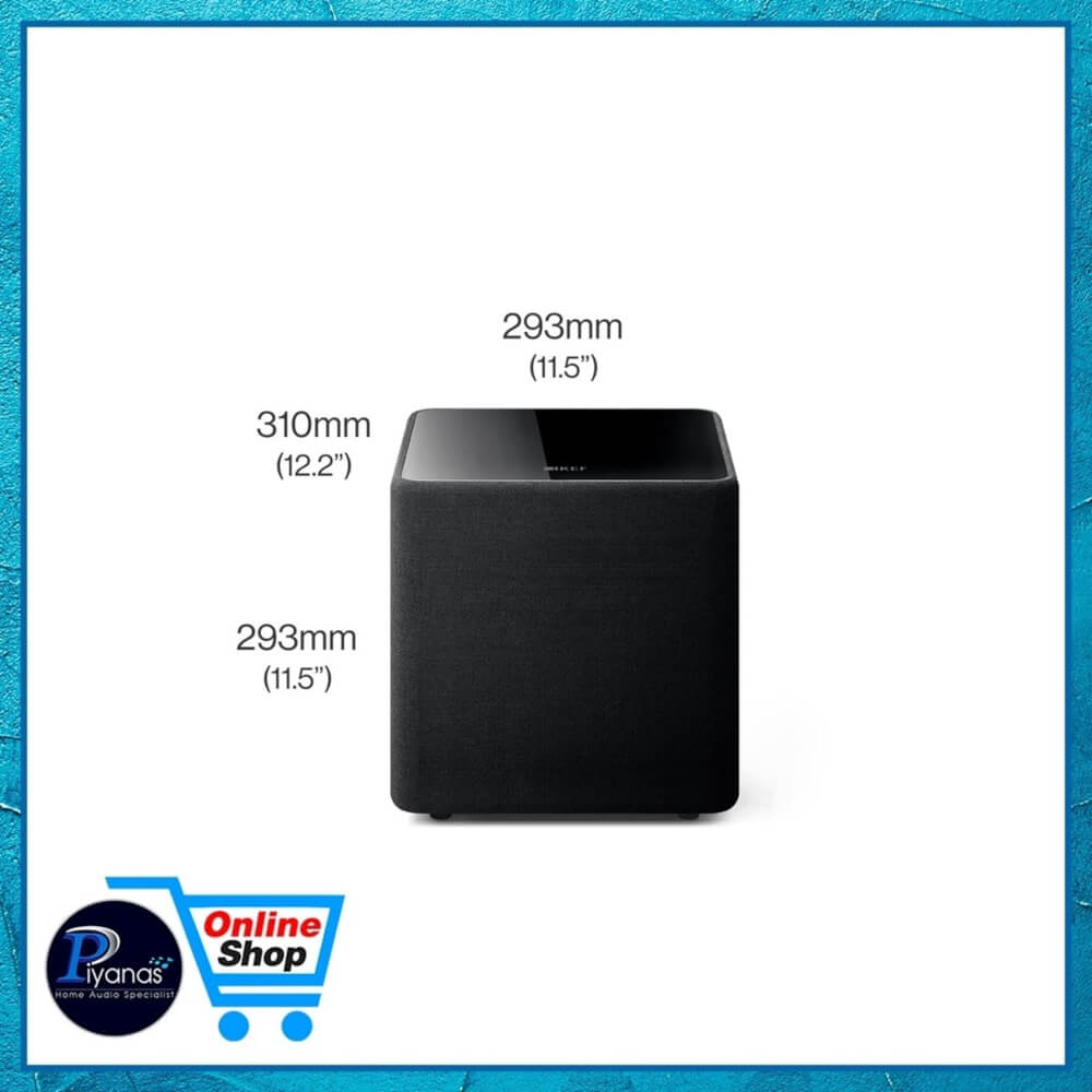 ซับวูฟเฟอร์ KEF : KUBE 8 MIE (สีดำ)_5